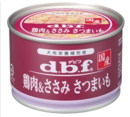 デビフ缶　鶏肉&ささみ　さつまいも　150g